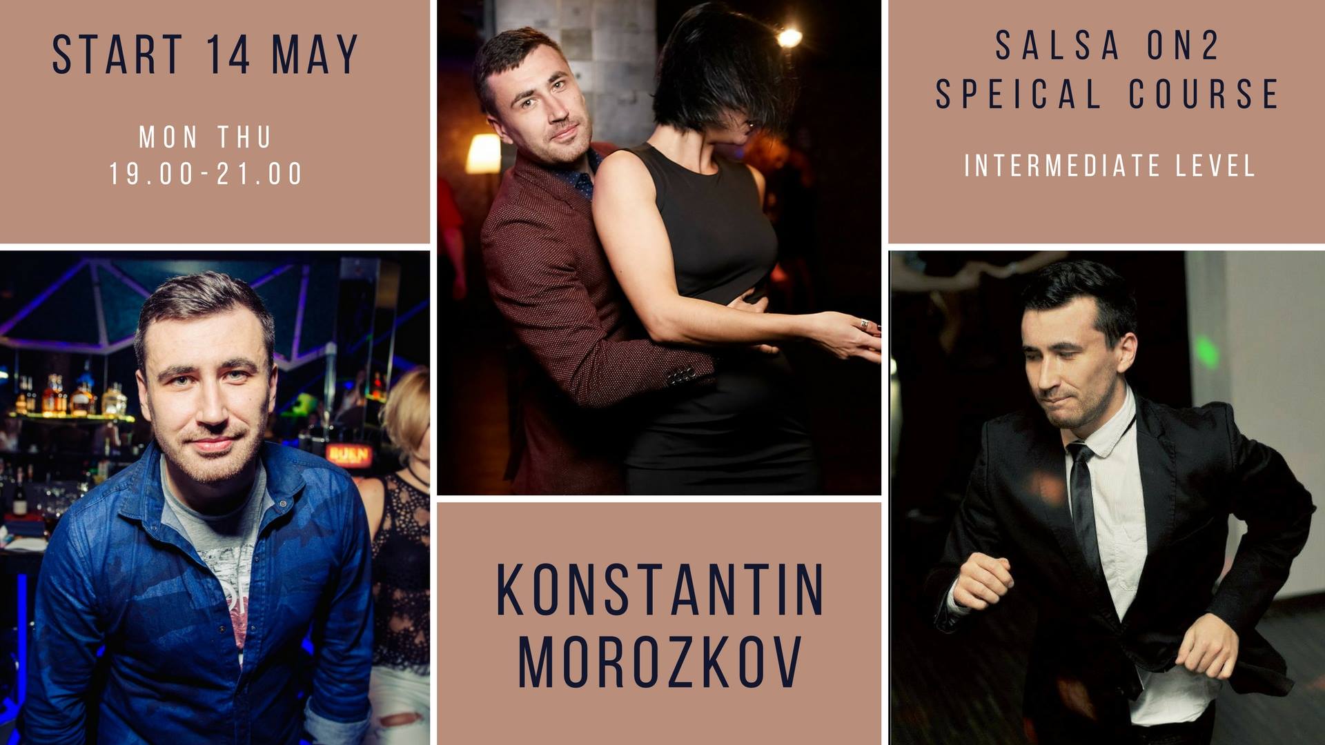 Salsa on2 с Константином Морозковым в Mambo DC!