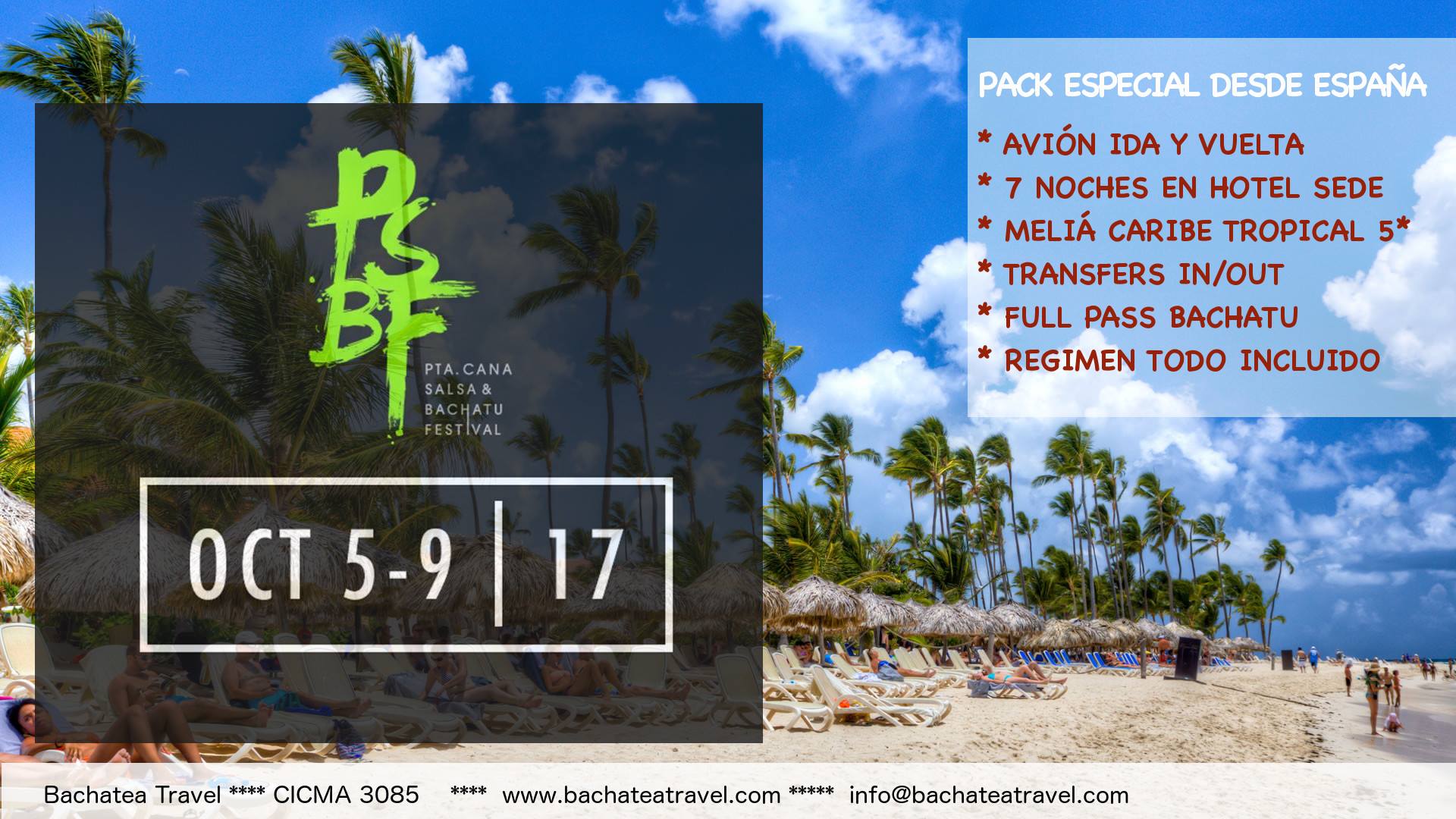 Viaje a PUNTA CANA Bachatu by Dance Travel