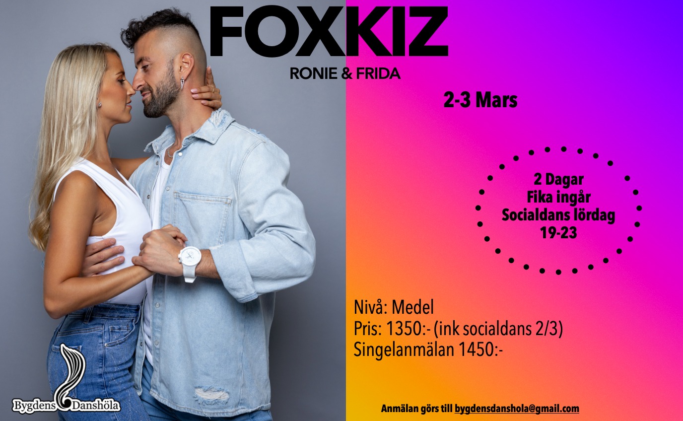 FoxKiz Helgkurs med Ronie & Frida