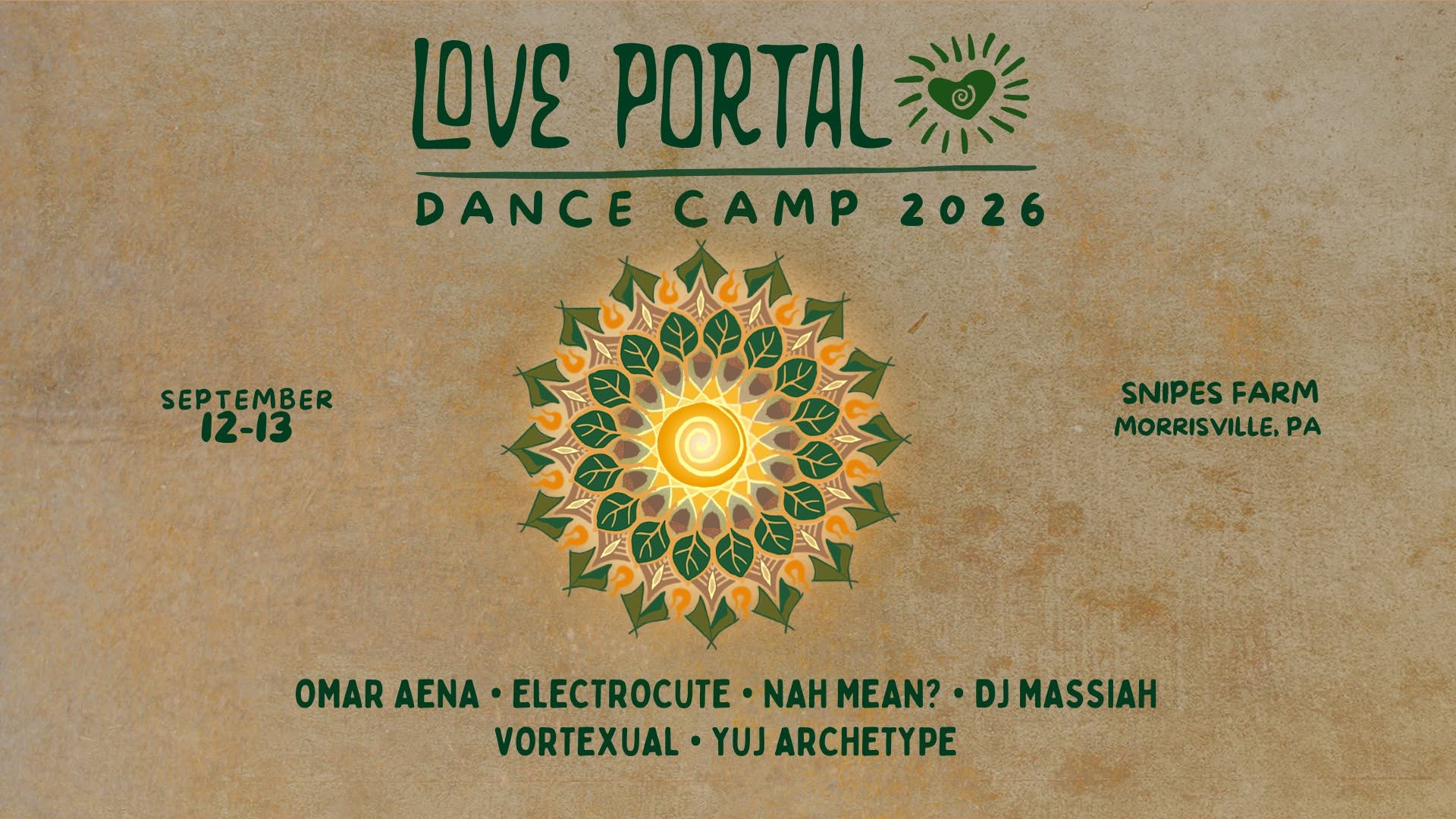 Love Portal Dance Camp 2026 🌀