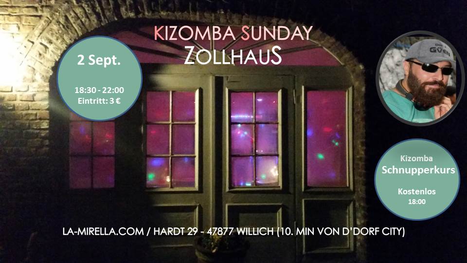 Kizomba Sunday Zollhaus 2.September
