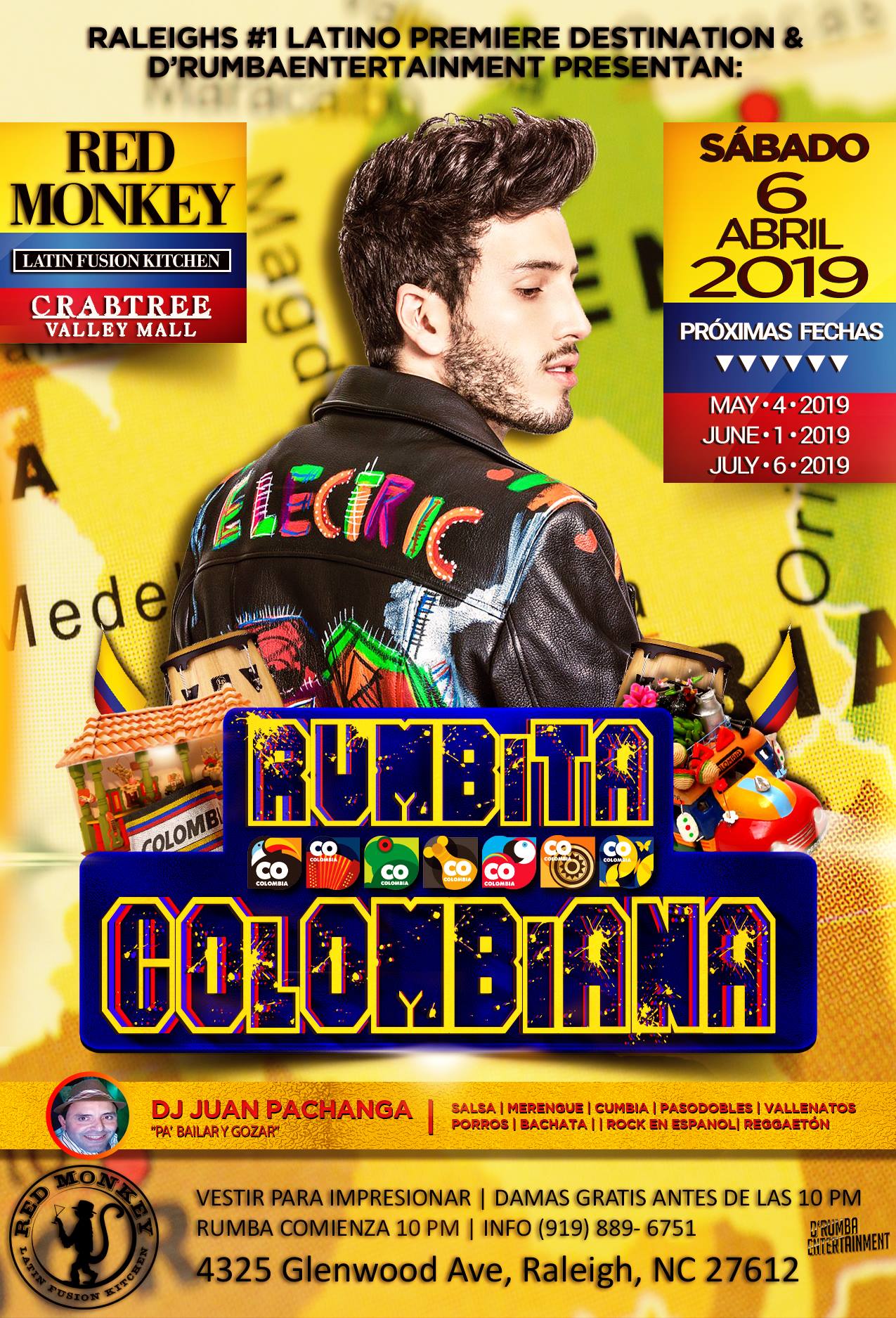 Rumbita Colombiana Este Sabado.