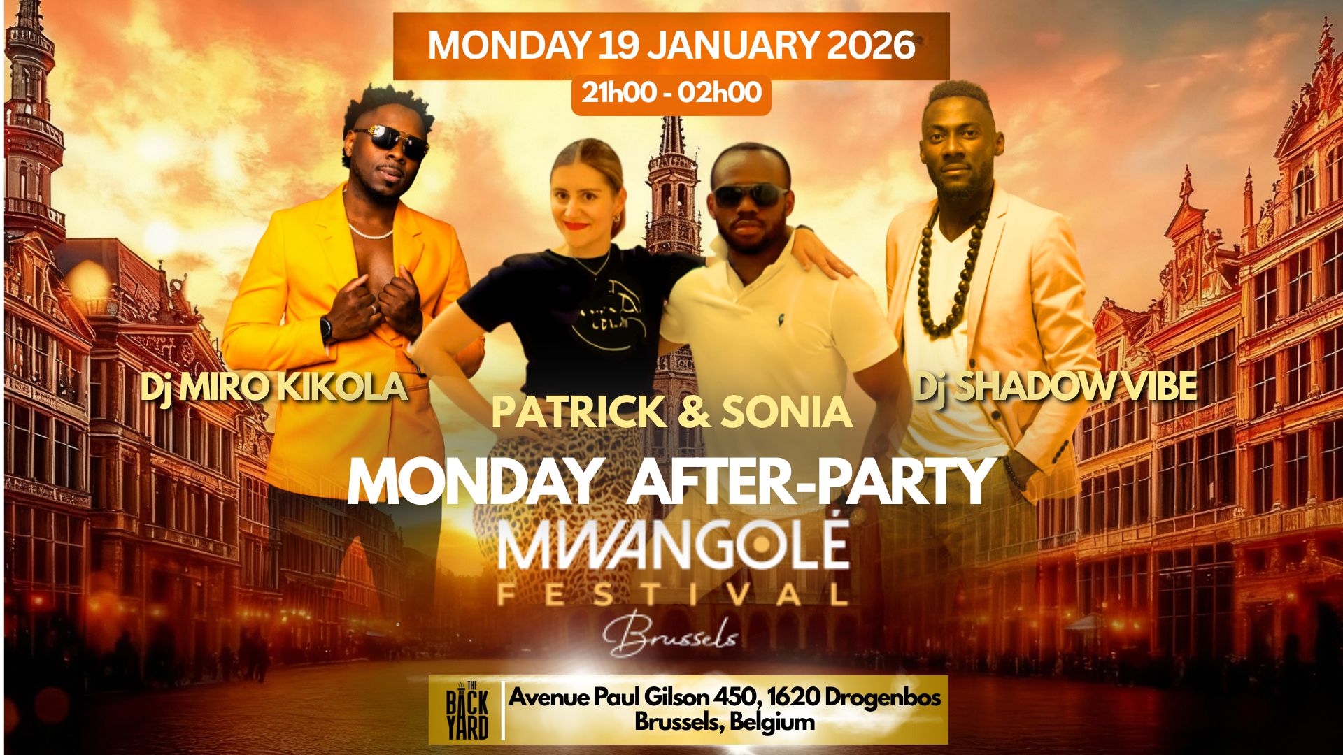 After-party Mwangolรฉ Festival Brussels 2026