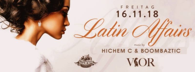 LATIN Affairs ** Best Latin Friday@ VIOR CLUB