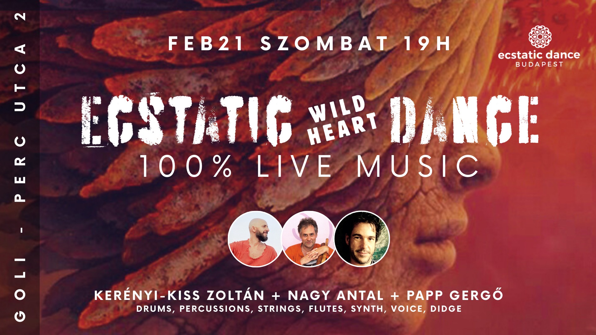 Ecstatic Dance 100% élőzene ⎢ szombat (GOLI) Tóni & Gergő