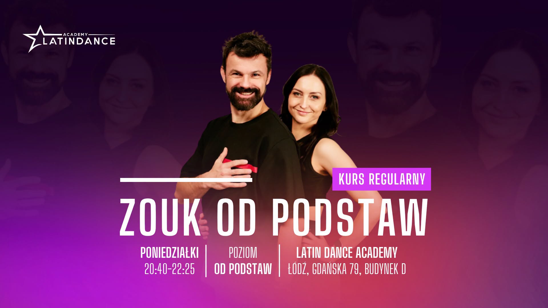 Nowy kurs regularny w LDA - Zouk Intenso od podstaw! dołącz w poniedziałek