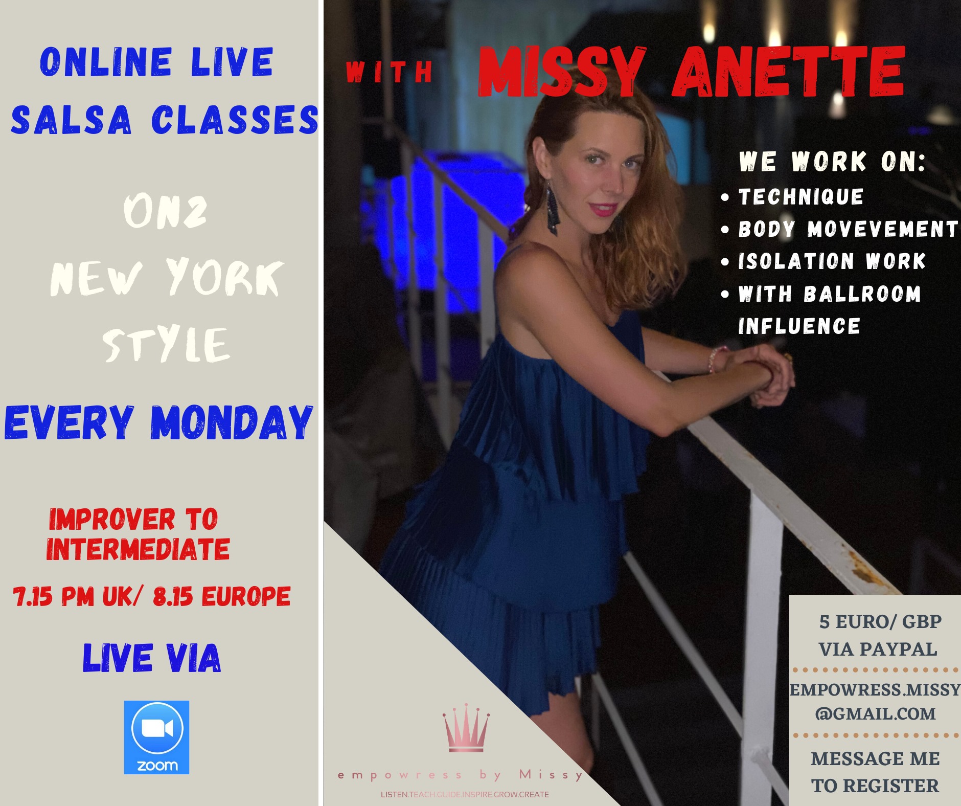 Salsa On2 New York Style - improver intermediate