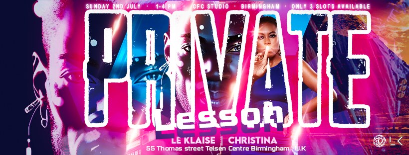 Urban Kiz Tarraxo Private Lessons in Birmingham with Le Klaise and Christina