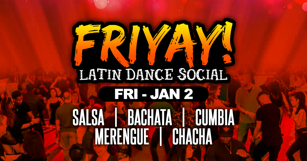 FRIYAY! LATIN DANCE SOCIAL w UTAHSALSA