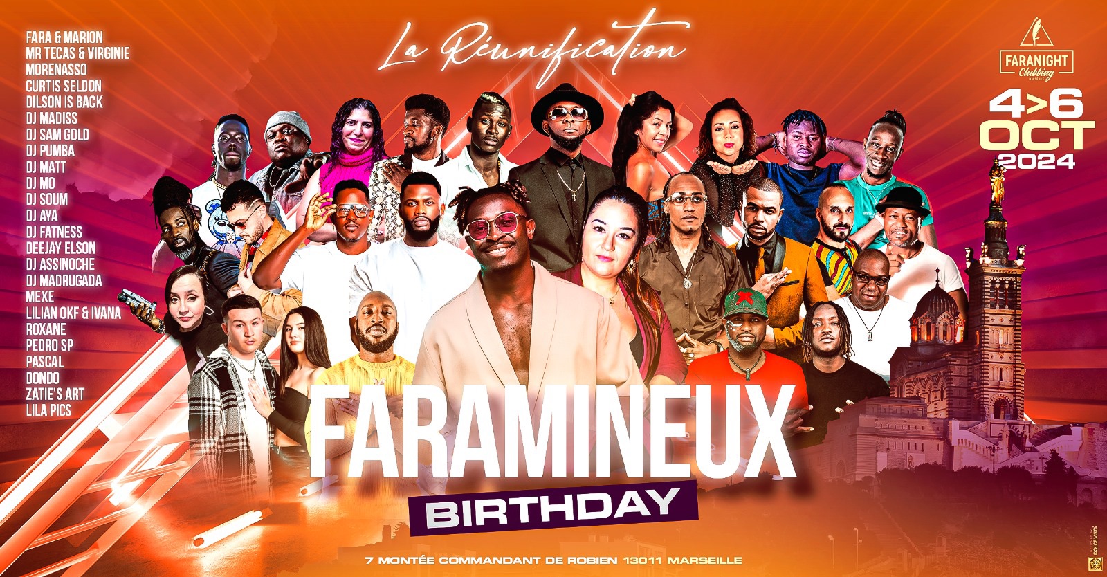 Birthday FaramÎneux - La Réunification 😍