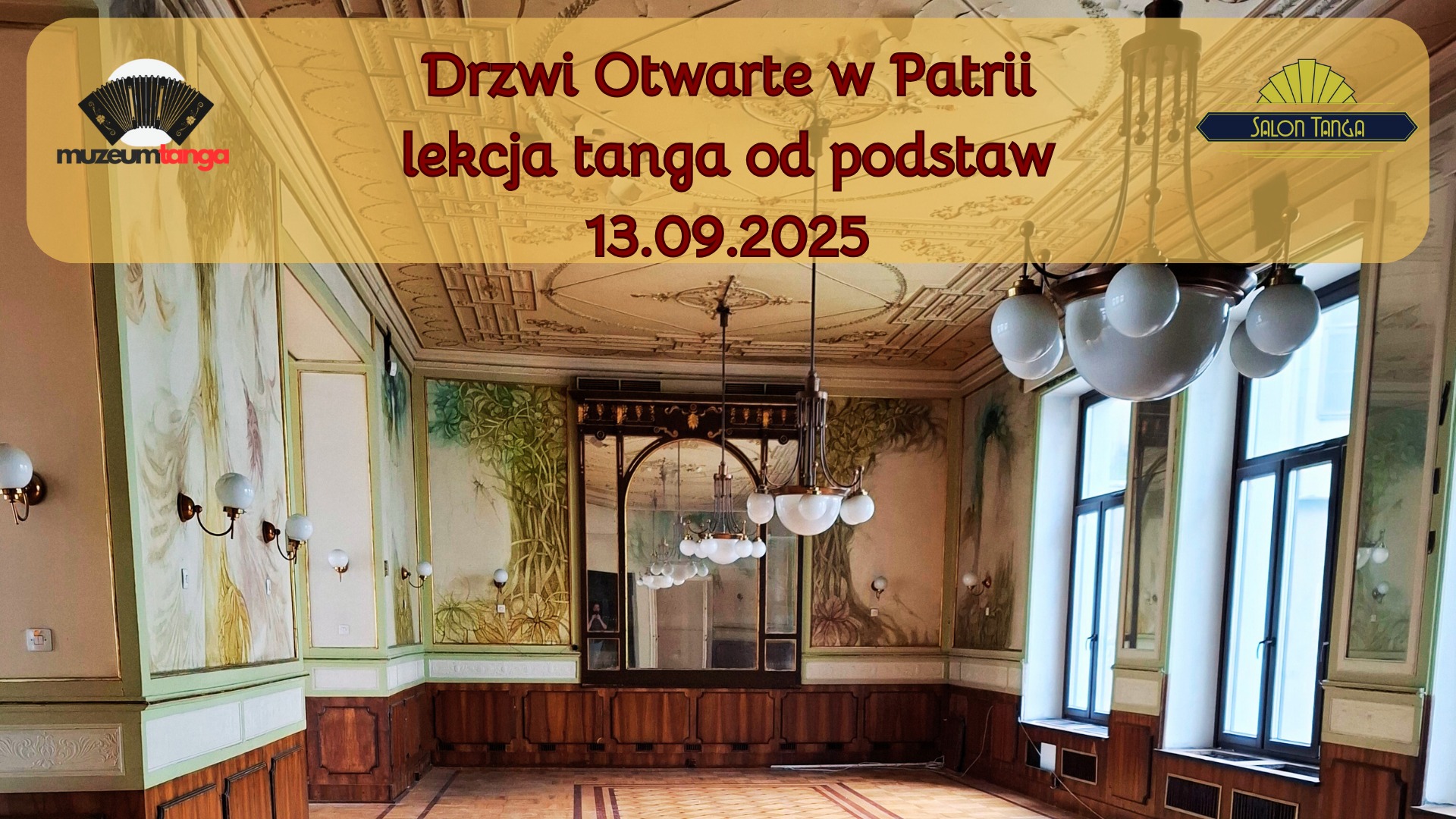 Drzwi Otwarte w Patrii lekcja tanga od podstaw prezentacja zbiorów Muzeum Tanga