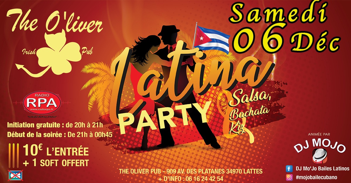 Soirée Latina Party (Salsa bachata et kiz)