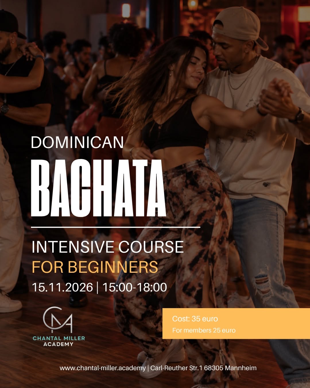 BACHATA DOMINICANA BEGINNER INTENSIVE