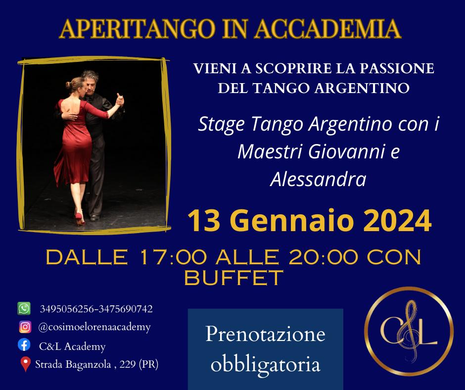 Aperitango in Accademia