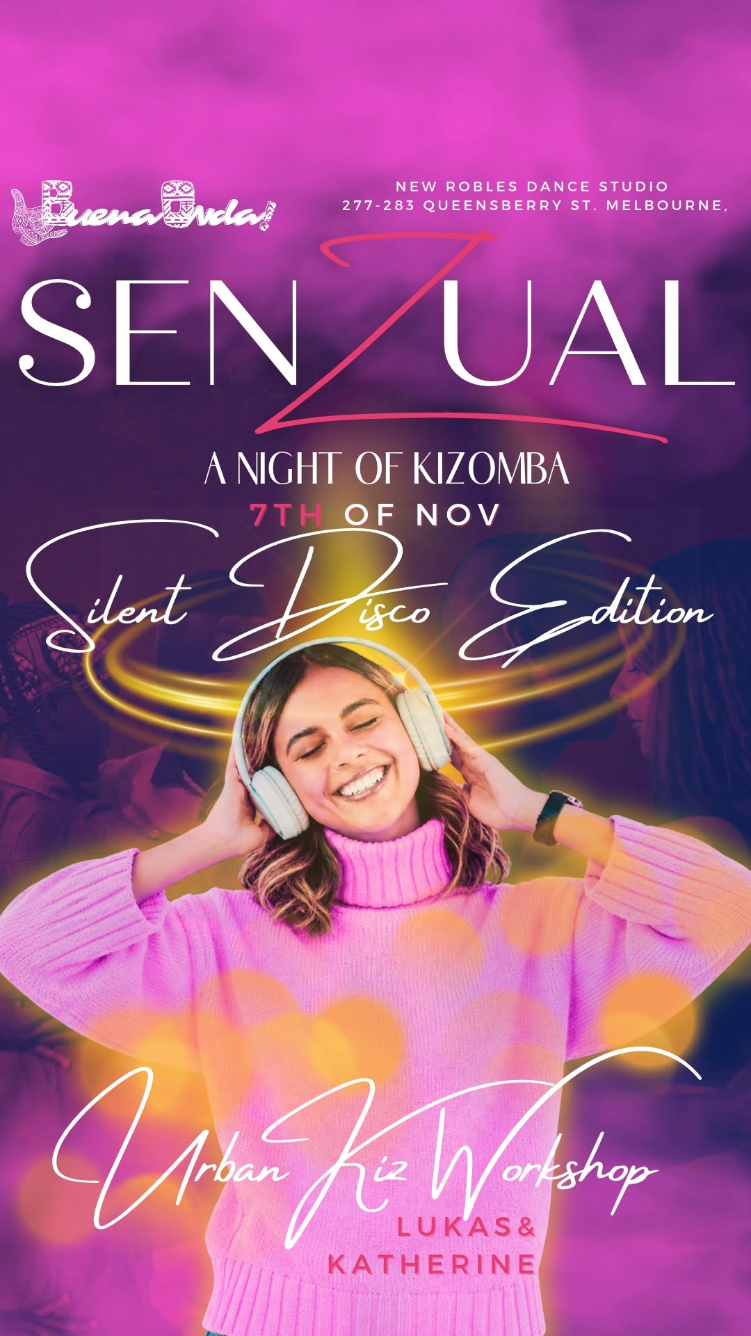 SenZuaL: A Night of (Silent Disco) Kizomba 🎧