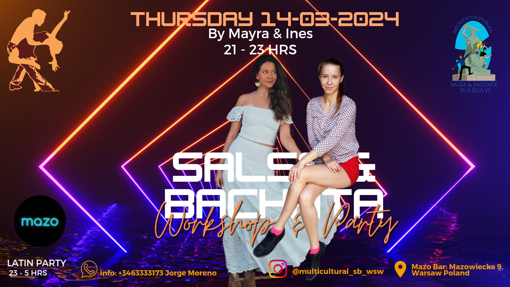 Free Salsa & Bachata Lesson + Social Dance