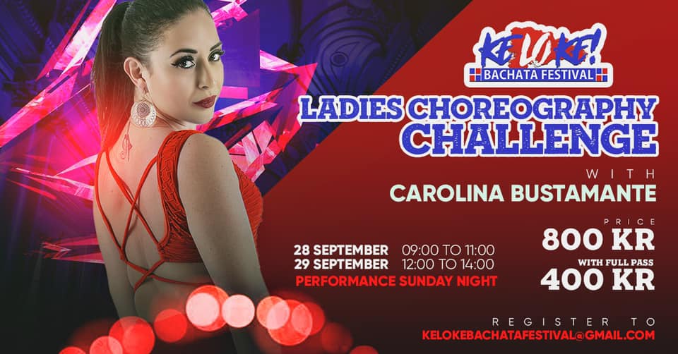 Ladies Choreography Challenge with Carolina Bustamante