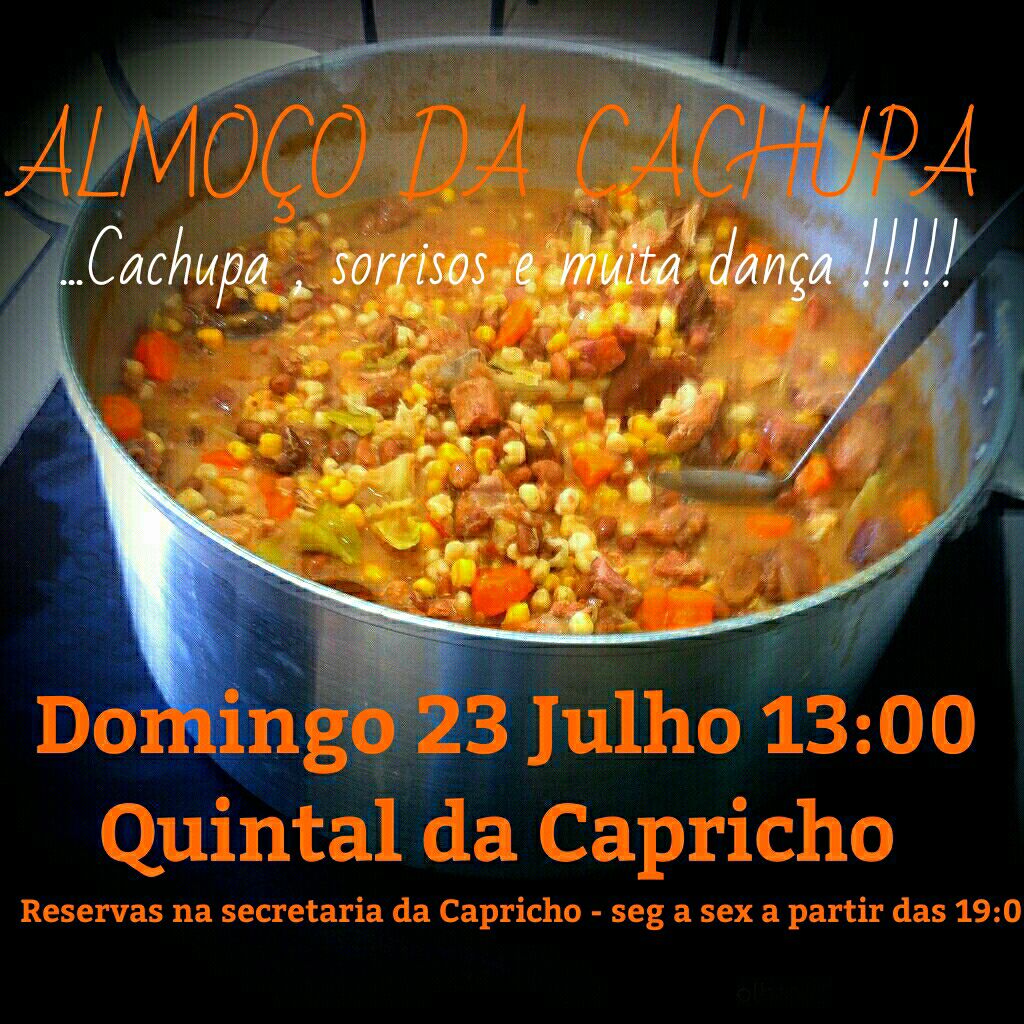 ALMOÇO DA CACHUPA