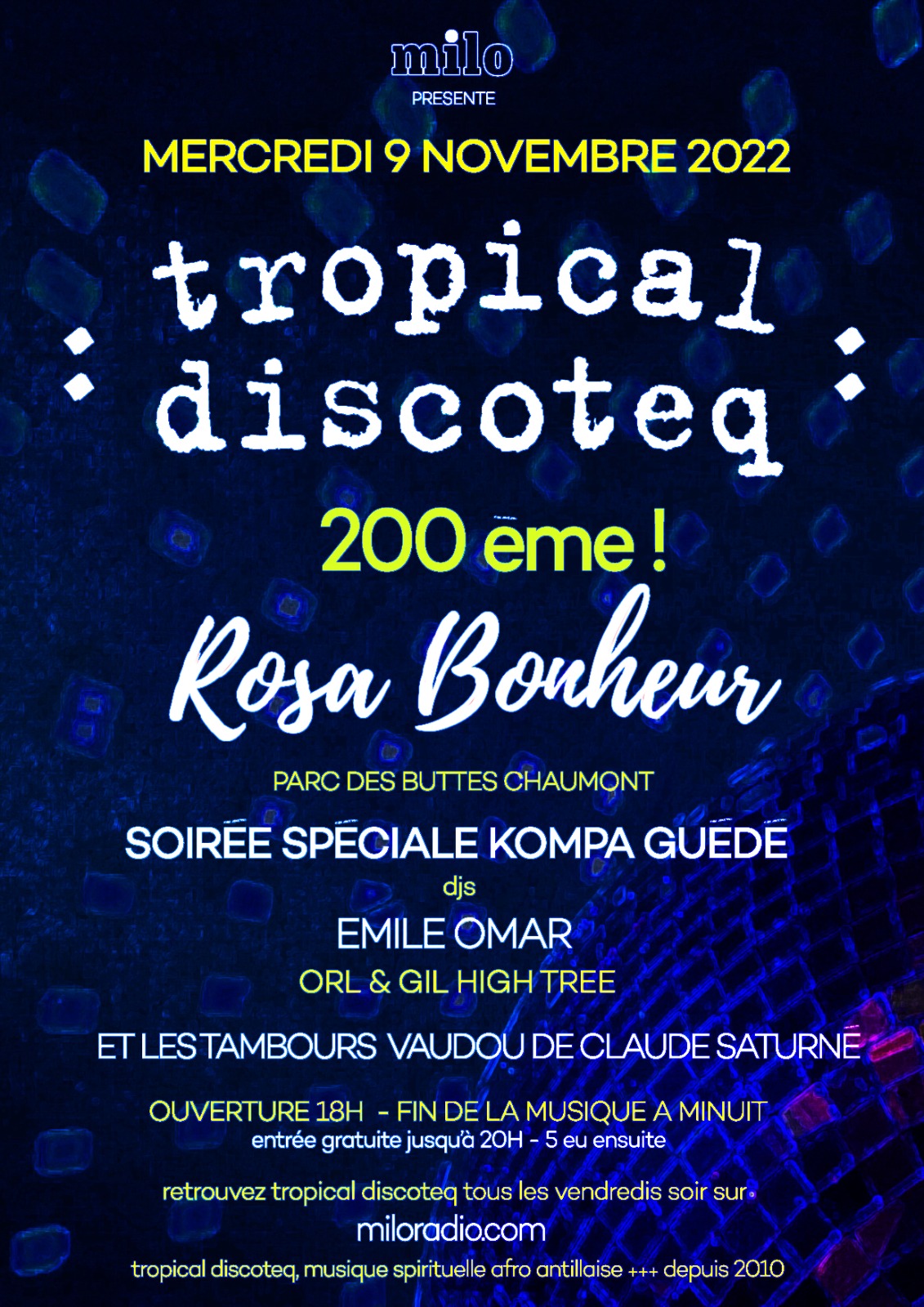 TROPICAL DISCOTEQ #200 !!!