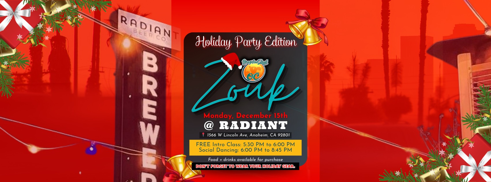 Zouk @ Radiant - December 15th