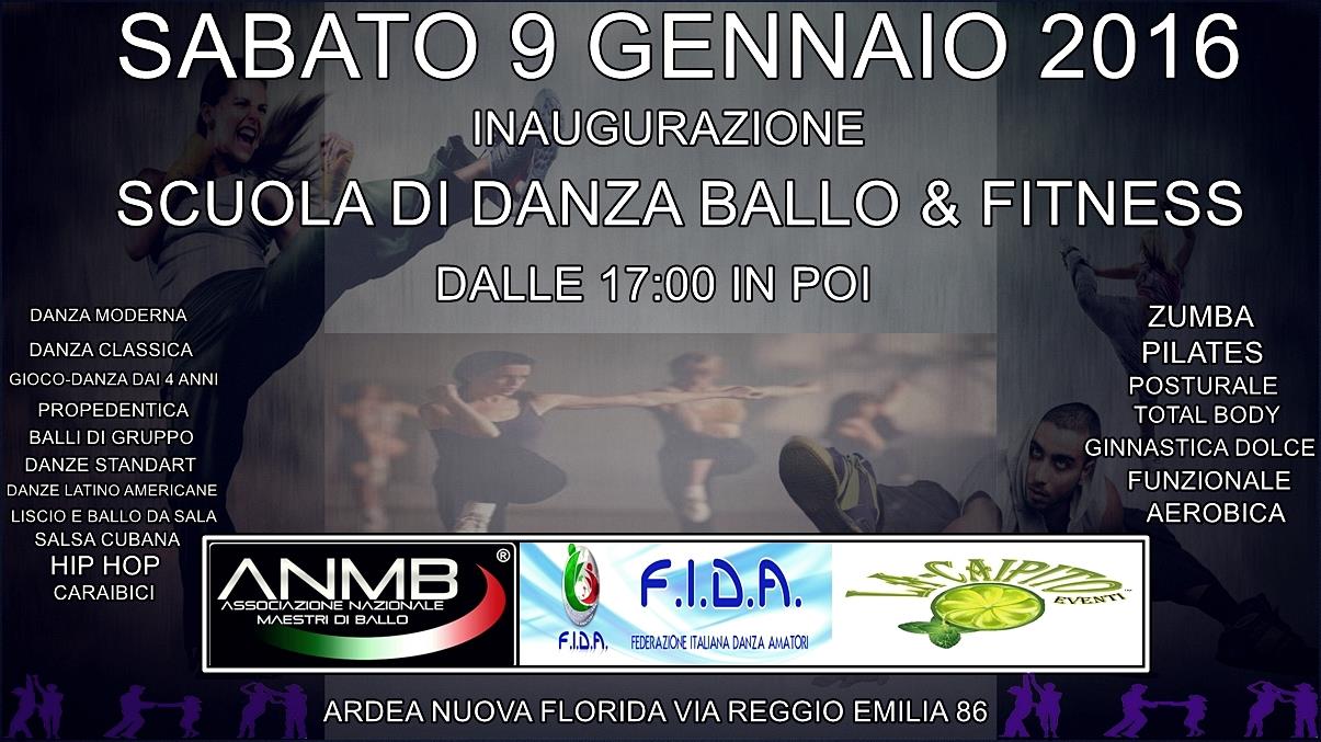 INAUGURAZIONE SCUOLA DANZA BALLO & FITNESS