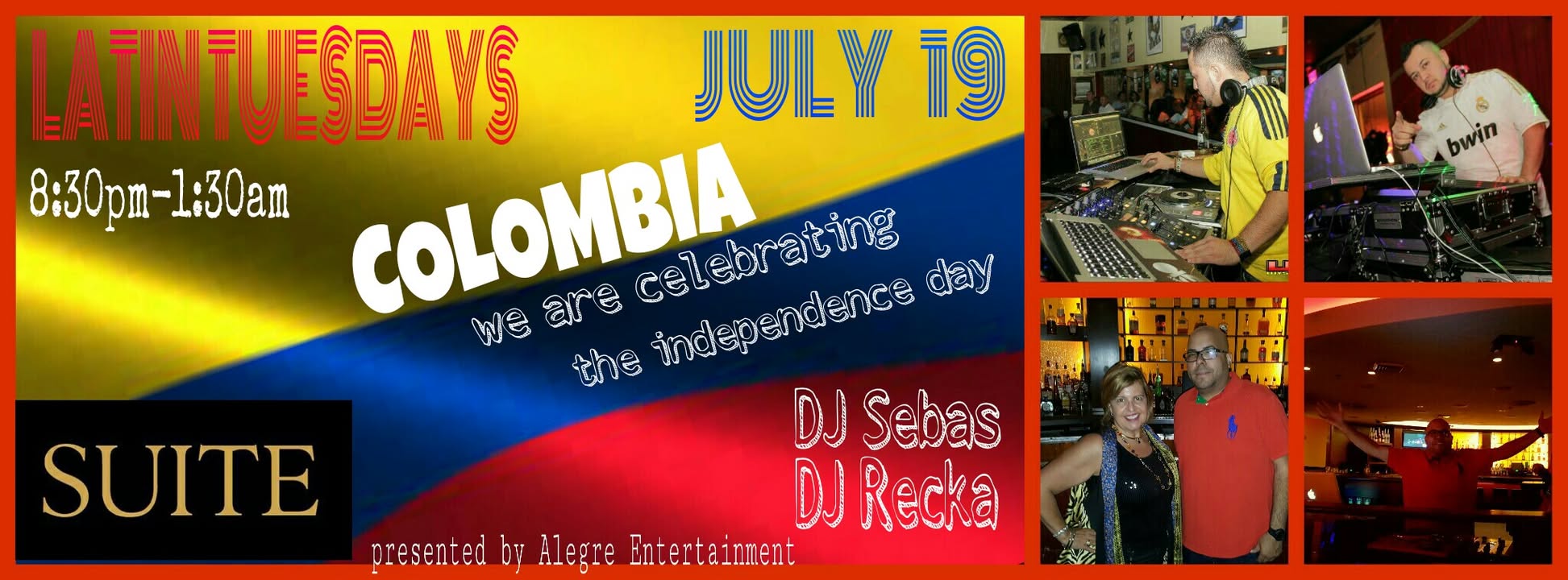 Colombian Independence Day Party