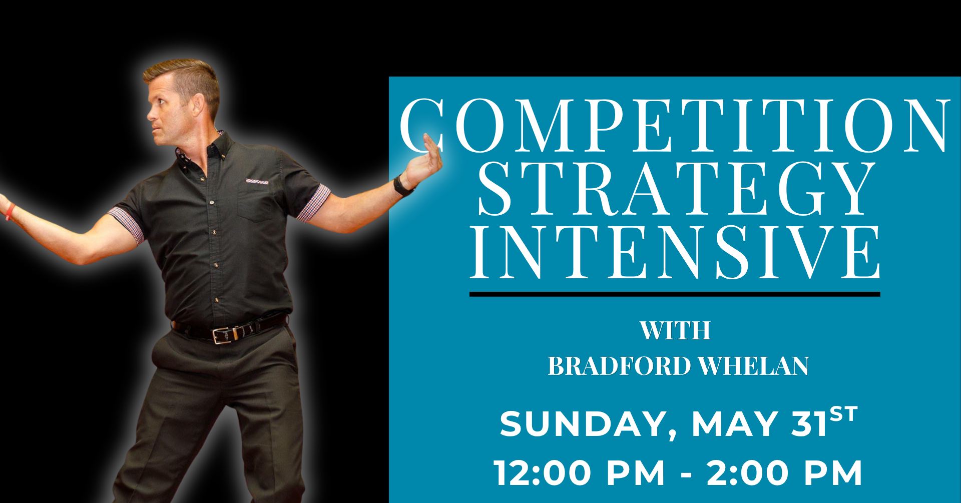 West Coast Swing Intensive with Bradford Whelan