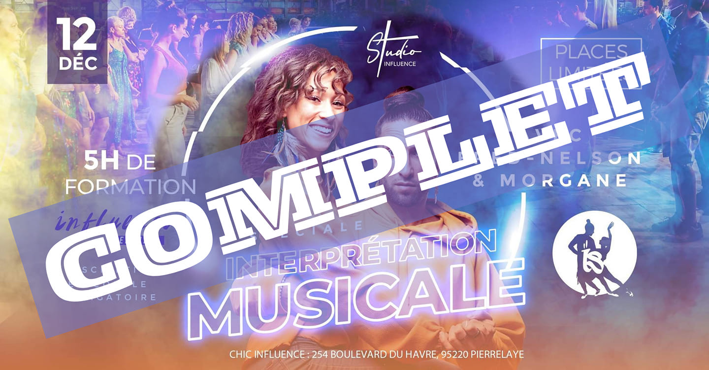 Formation INFLUENCE SENSUAL (Kiz) avec FRED NELSON et MORGANE : INTERPRETATION MUSICALE