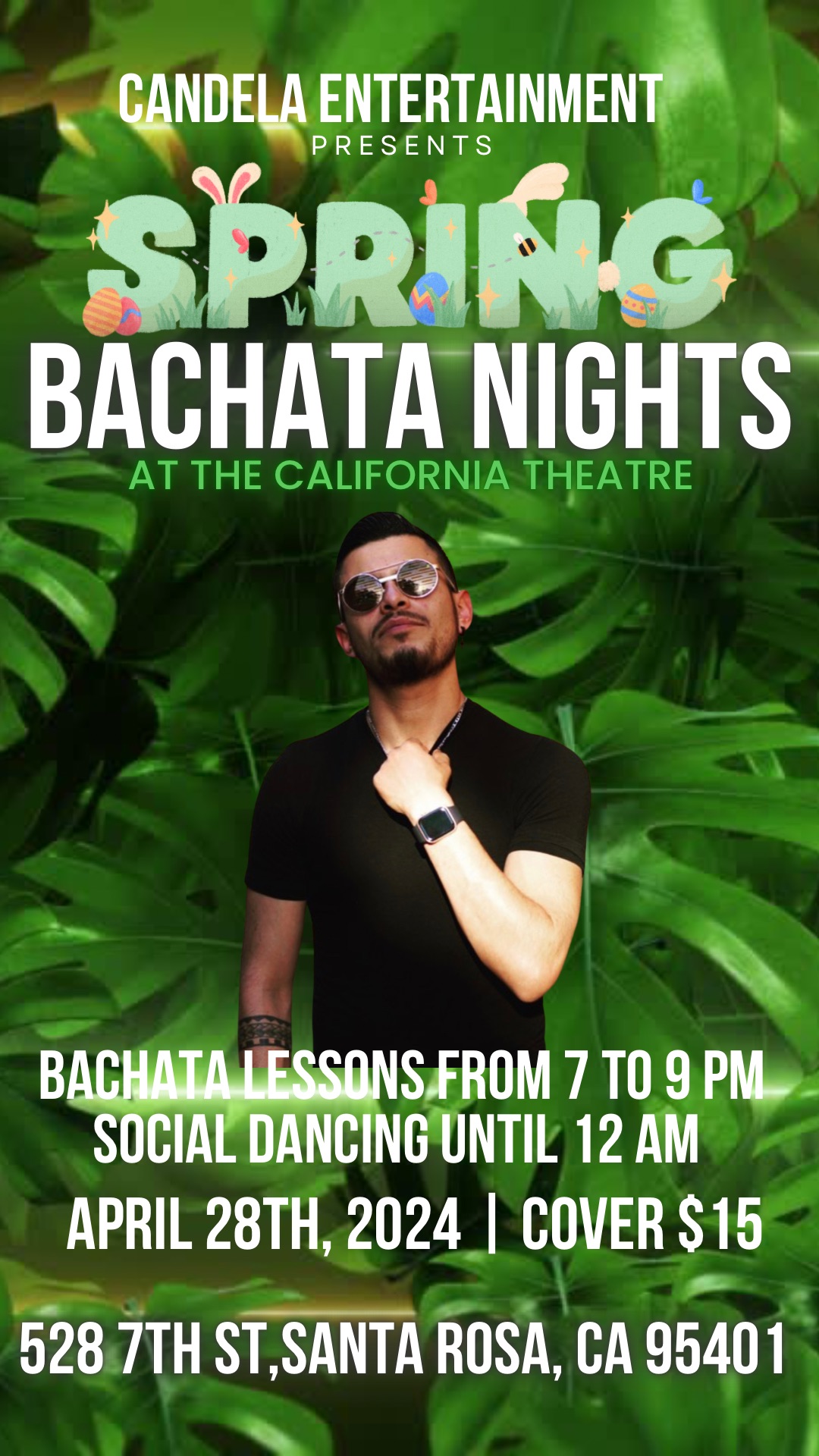 Spring Bachata Nights at The California Theatre