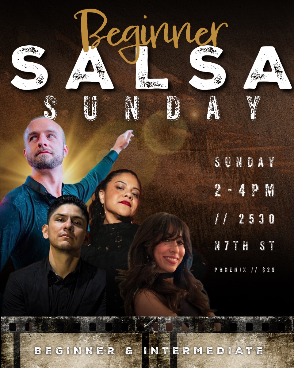 Sunday Beginner Salsa with Phoenix Salsa!
