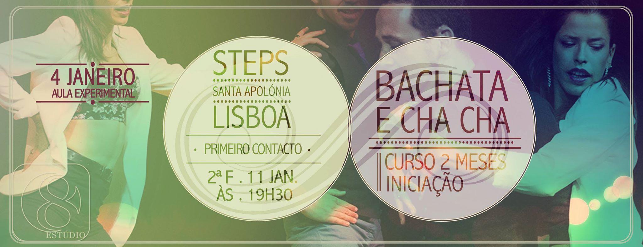 Novo Curso de Bachata e Cha Cha Cha na STEPS (Santa Apolónia)