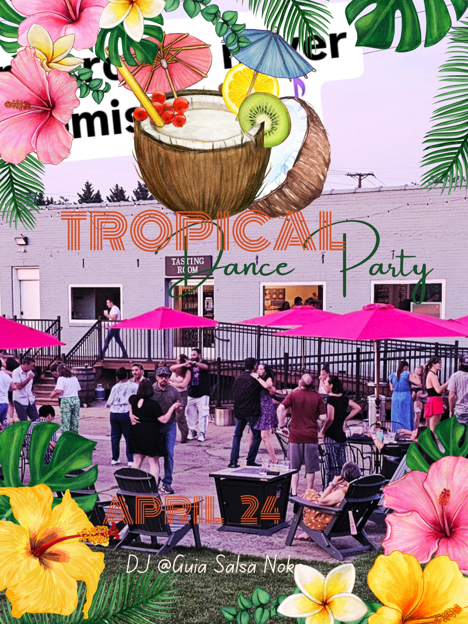 Tropical Lei, Luau, Latin Dance