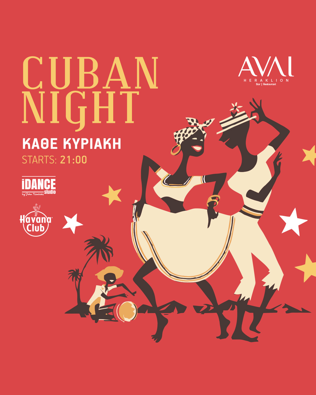 Cuban Night @ Avli with iDance studio
