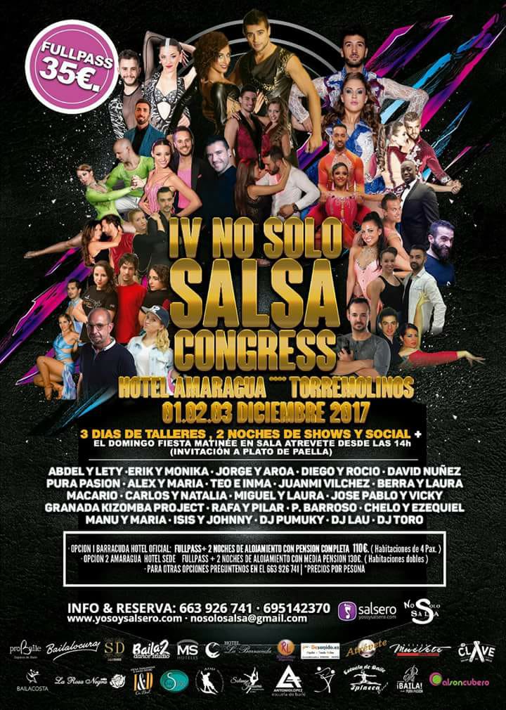 IV No Solo Salsa Congress