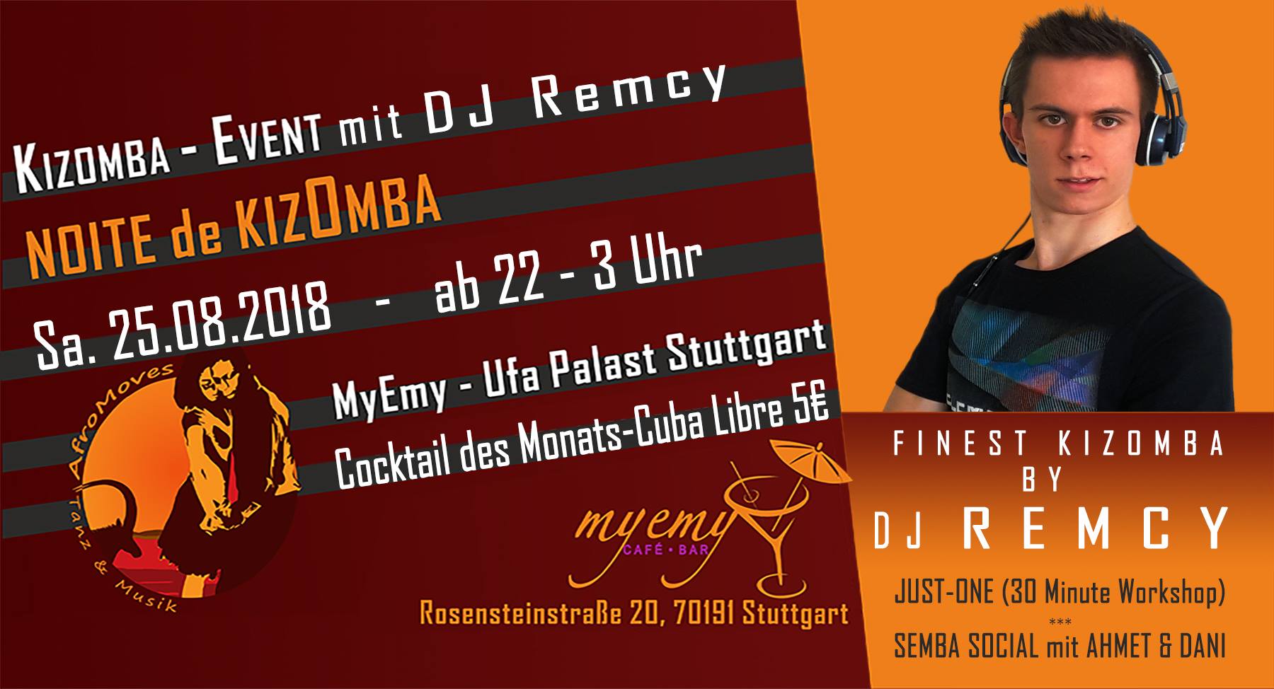 Noite de Kizomba mit DJ Remcy