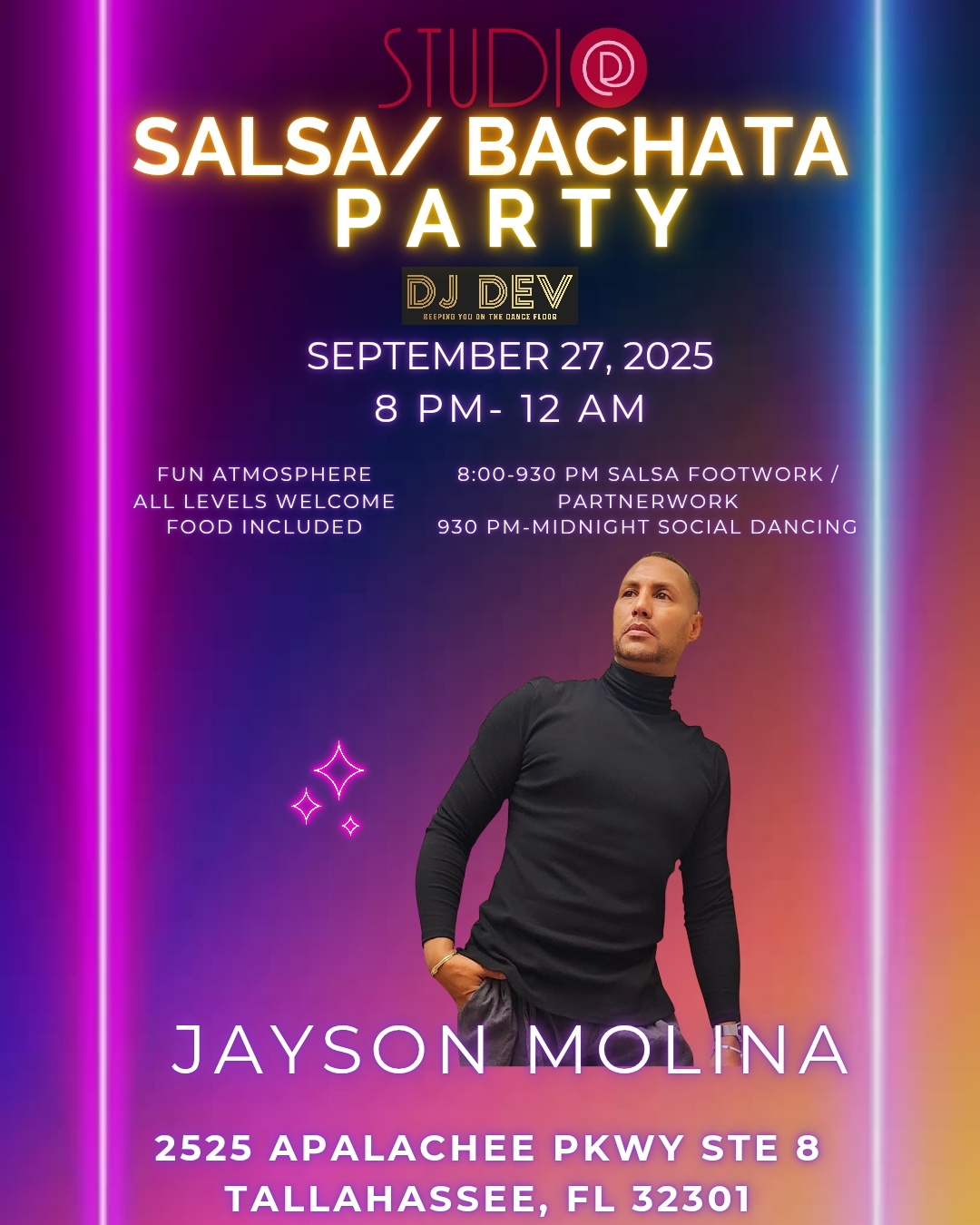 Salsa Bachata Social with Jayson Molina