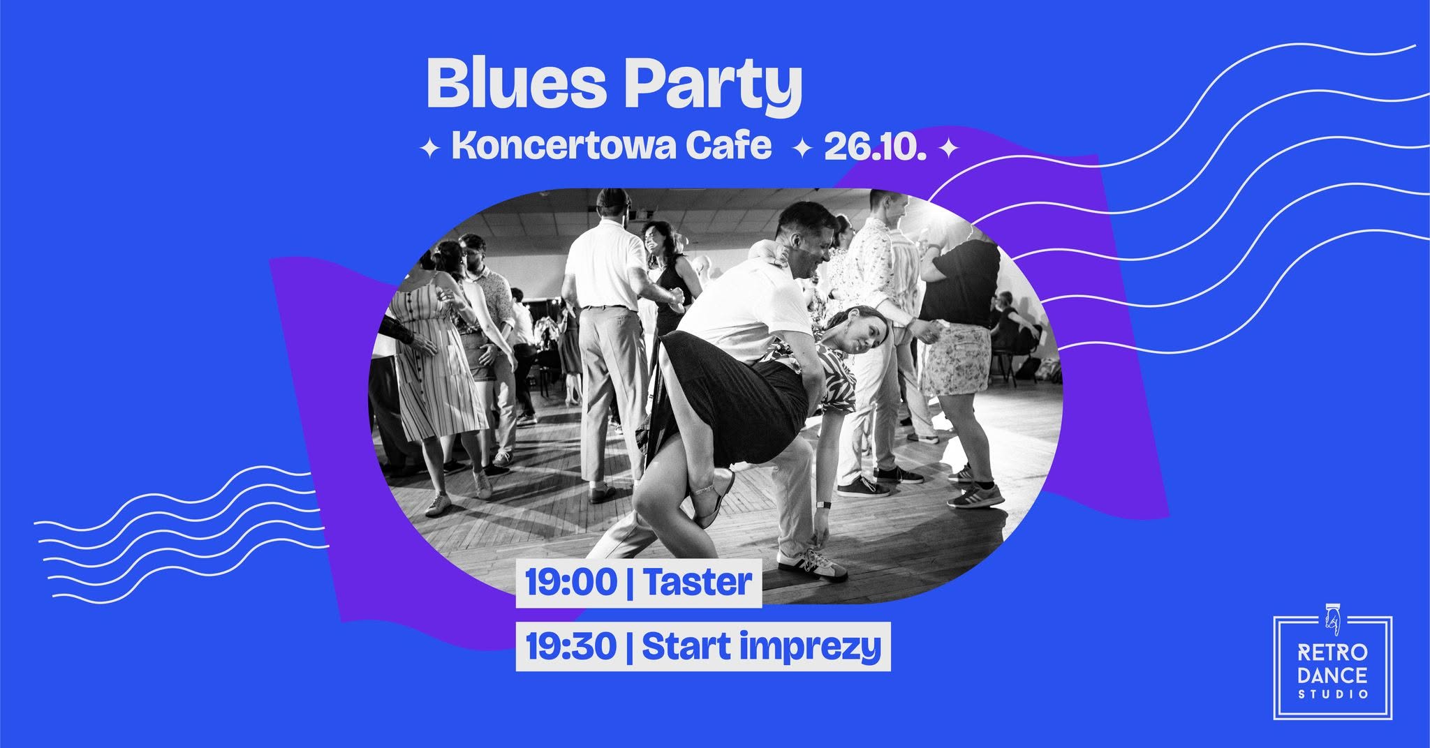 Potańcówka bluesowa w Koncertowa Cafe!