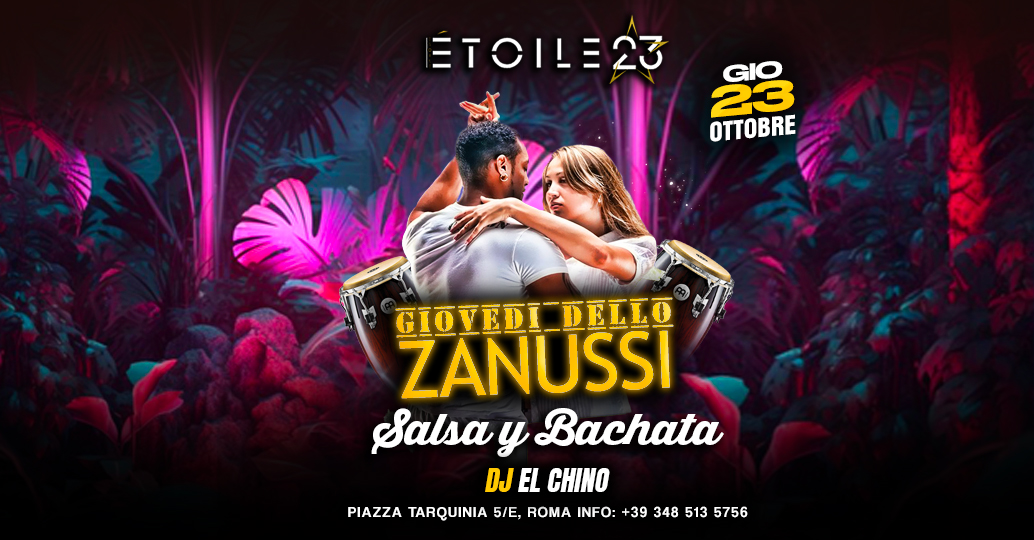 Il Giovedì dello Zanussi💃