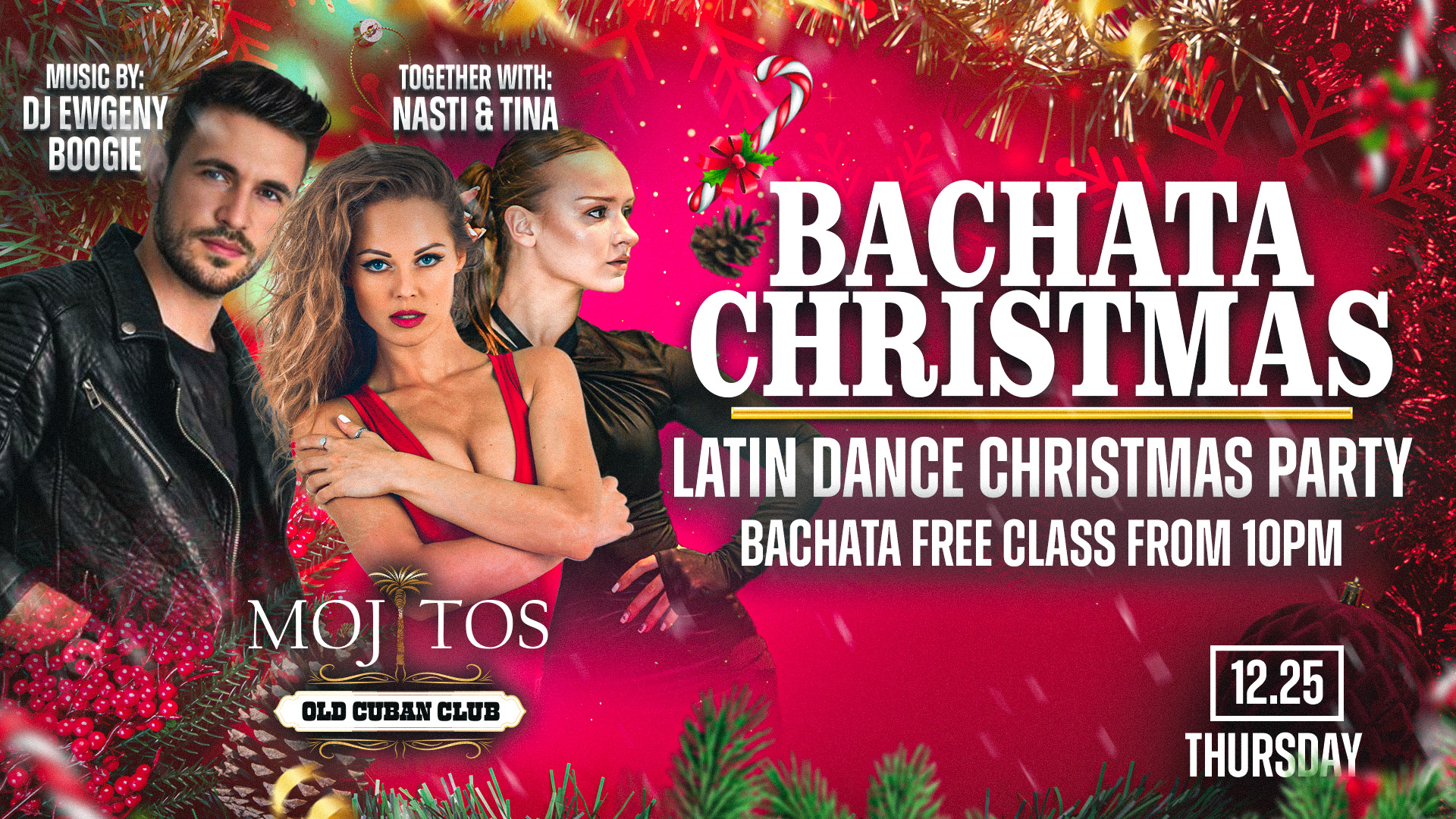 2025 12 25🎅 BACHATA CHRISTMAS NIGHT