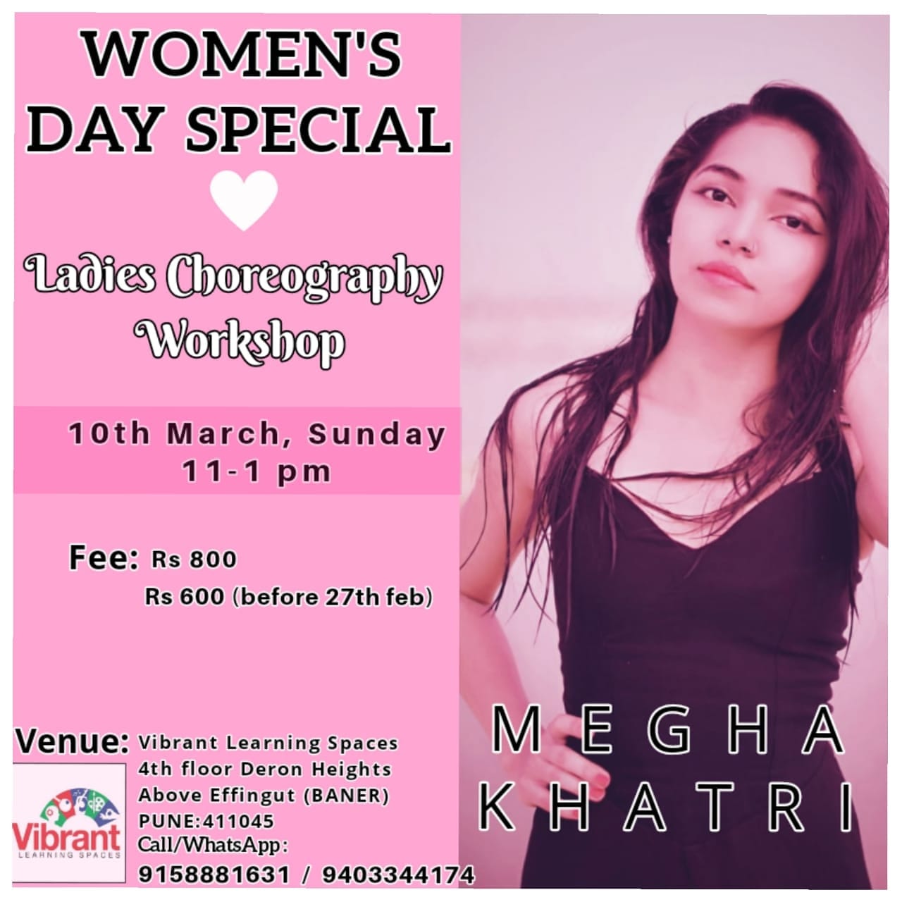 Ladies Freestyle Choreography Workshop with