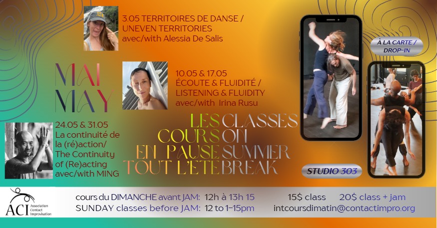 Cours du dimanche - Sunday classes ✨ 🌀 👣 - FR ENG