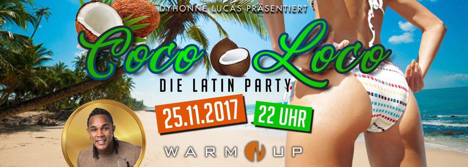 COCO LOCO • Die Latin Party mit Dyhonne Lucas