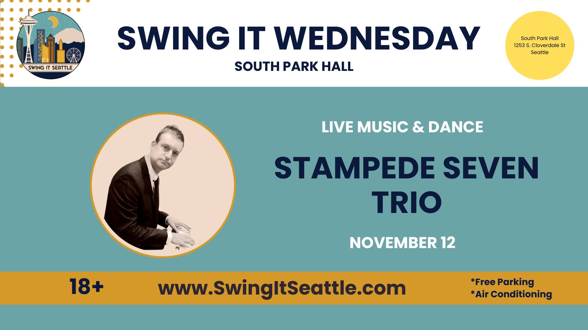 Swing It Wednesday - Stampede Seven Trio