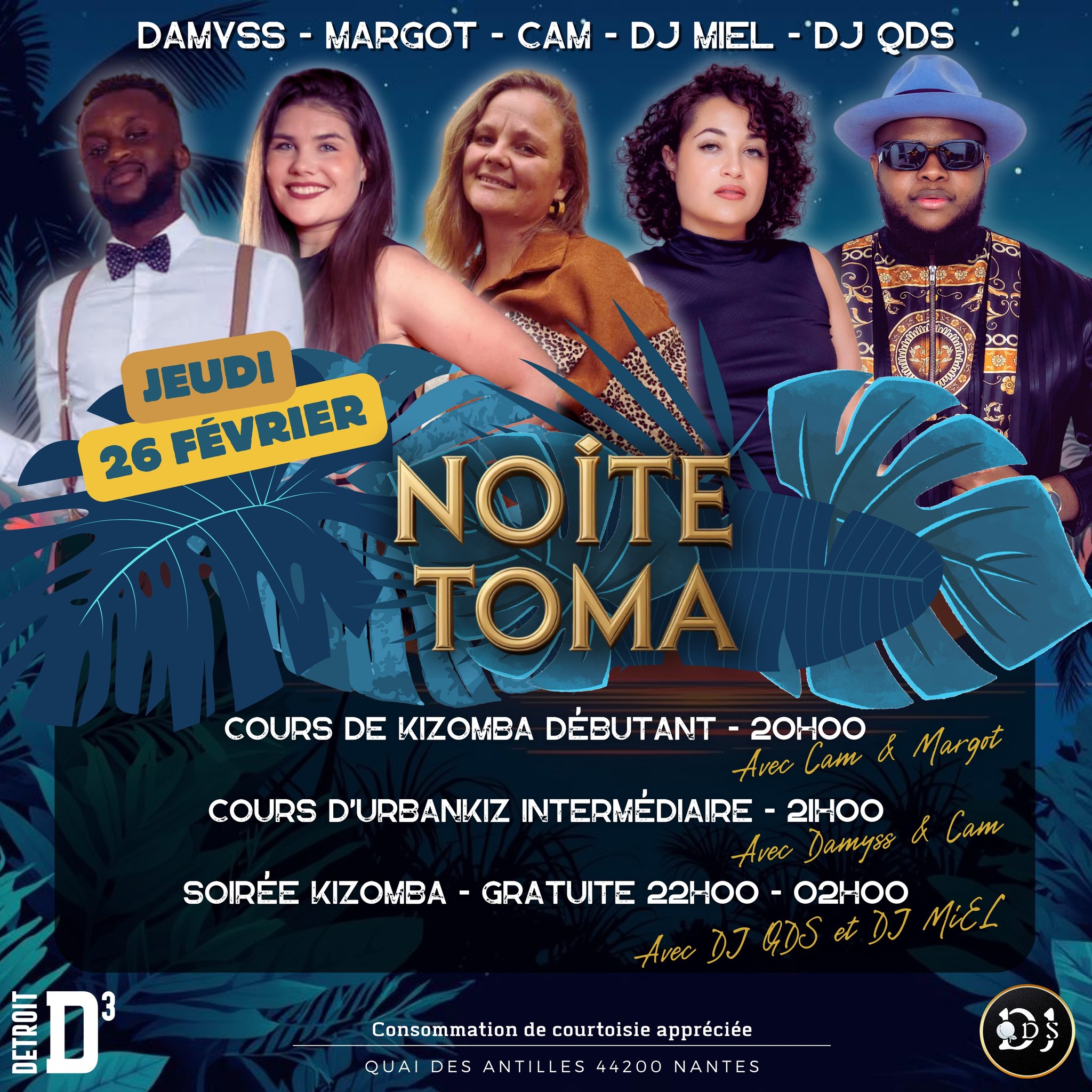 NOITE TOMA ▪️ Tous les Jeudis