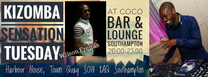 Tuesday Kizomba Sensation at CoCo Bar Southampton. Classes Party