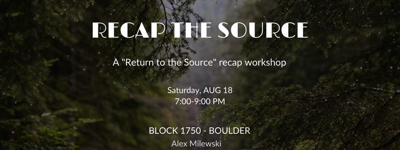 Recap The Source