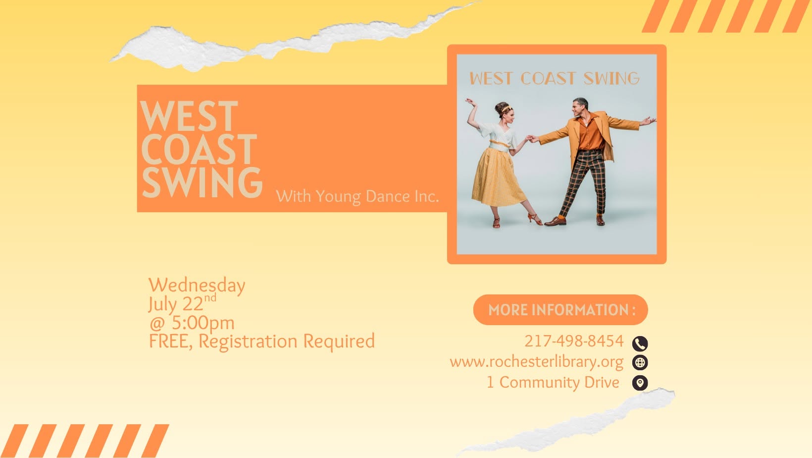 West Coast Swing Dance Class