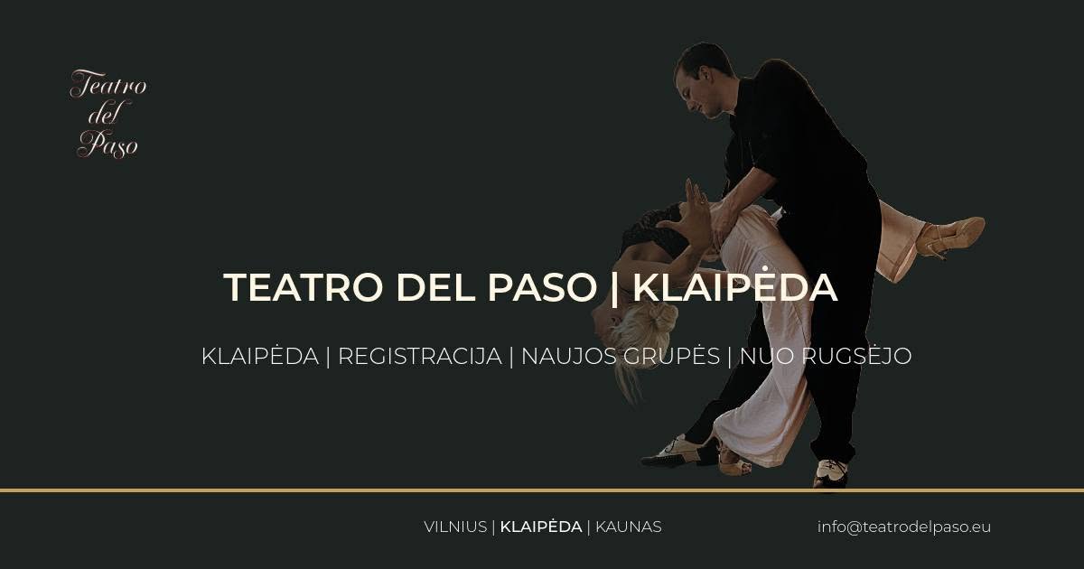 Teatro Del Paso Tango pamokos Klaipėdoje: Naujas sezonas
