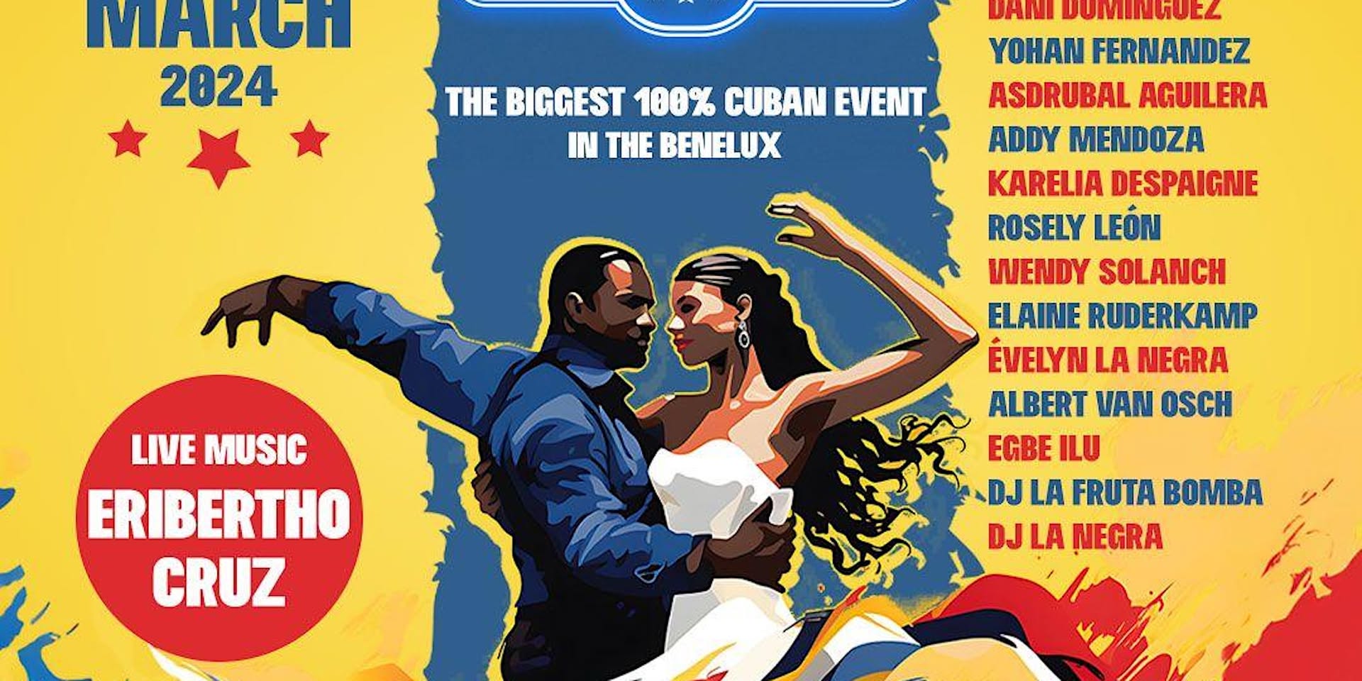 Viva Cuba Biezenmortel Salsa Festival, 8-10 maart 2024