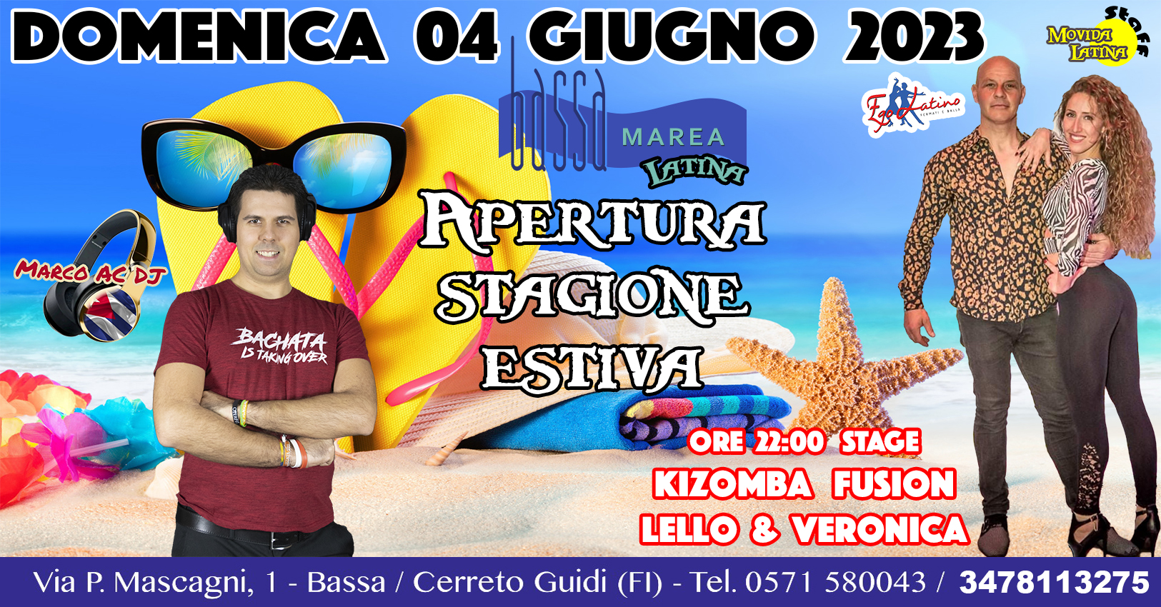 Bassa Marea Presenta “MOVIDA LATINA Summer”